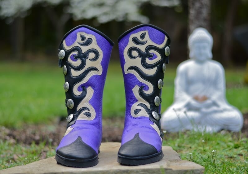 Om Symbol Yoga Moccasins - Image 3