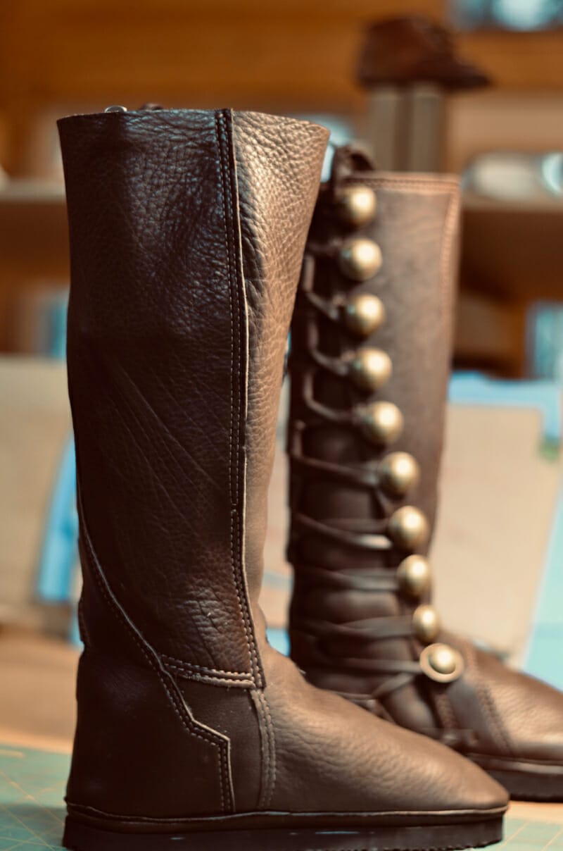 Kurt Russell Style Moccasin Boots - Soul Path Shoes Kurt Russell Style Moccasin Boots - Soul Path Shoes