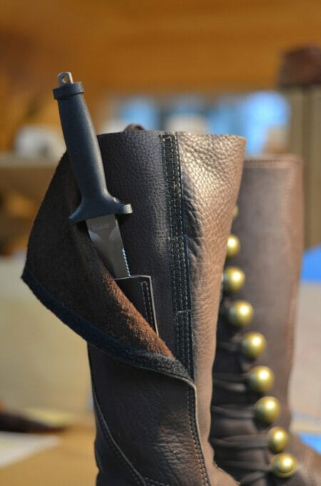 Kurt Russell Style Moccasin Boots - Image 4