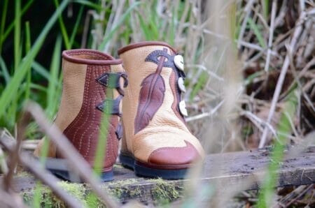 Reverend Lo's Feather Moccasins - Image 3