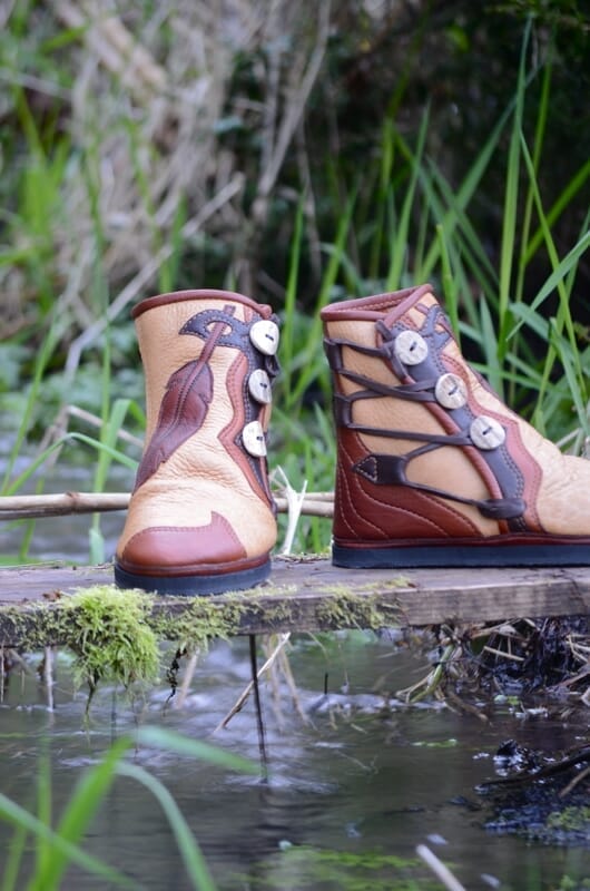 Reverend Lo's Feather Moccasins - Image 2